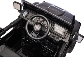Macchina Elettrica per Bambini Jeep Wrangler Rubicon 12V con Telecomando Nero...