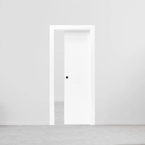 Porta interna scorrevole Cool in legno laccato colore bianco, L 90 x H 210 cm, apertura reversibile