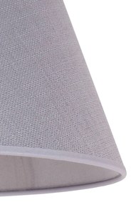 Duolla Paralume Sofia altezza 31 cm, grigio veroni