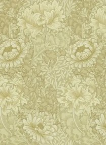 Tapete Chrysanthemum Toile von Morris & Co. - Ivory/ Canvas