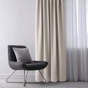 Tenda termoisolante/parzialmente oscurante beige 140x270 cm Kierra – Restilo