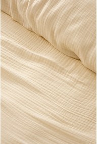 Copriletto in mussola crema 220x250 cm Muslin - Mijolnir