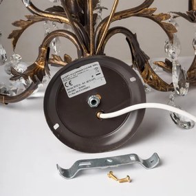 ONLI - Applique TERESA 5xE14/6W/230V bronzo