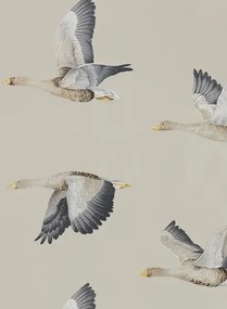 Gänse Tapete Elysian Geese von Sanderson - Gilver