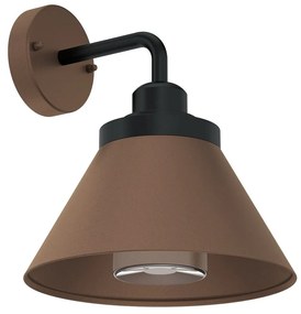 Applique E27 Corten Mattone IP54 per Esterni - Serie FOCUS