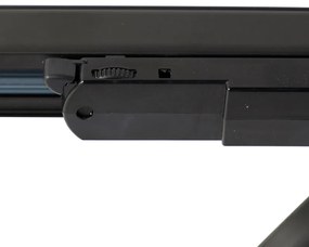 Faretto a binario moderno dimmerabile a 3 fasi nero con LED 3000K - Ruler 38