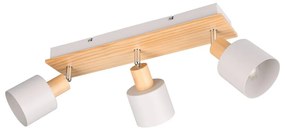 Faretti in colore bianco-naturale ø 9 cm Shanti - Trio