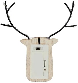 Decorazione natalizia LED 8xLED/2xAAA renna