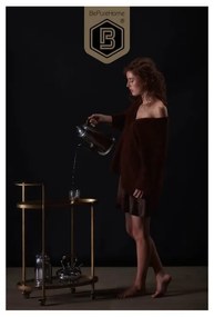 Tavolino da servizio su ruote 35x67 cm Push – WOOOD