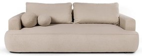 Divano beige allungabile con rivestimento in bouclé 247 cm Quinoa – Bonami Selection