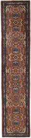 Hamedan Tappeto persiano 400x90 Rosso (Iran) Annodato A Mano