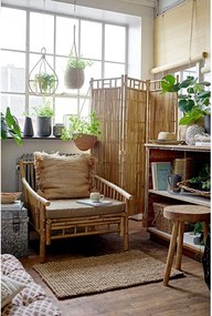 Sedia da giardino in bambù in colore naturale Sole - Bloomingville