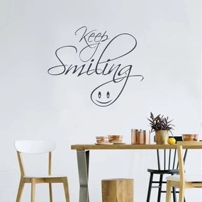 Adesivo murale - Keep smiling | Inspio