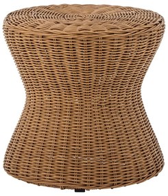 Tavolo da giardino rotondo in rattan artificiale ø 53 cm Roccas - Bloomingville