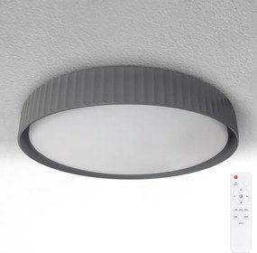 Brilagi - Plafoniera LED dimmerabile LUCIA LED/48W/230V Ø 41 cm grigio + telecomando