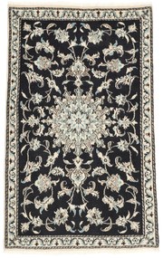 Nain Tappeto 90 x 150 Blu (Iran) Annodato A Mano
