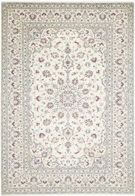 Kashan Tappeto 210x280 Blu (Iran) Annodato A Mano