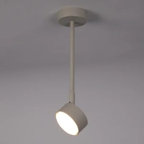 Lampadario a sospensione con supporto rigido NEMO 1xGX53/12W/230V 35 cm beige