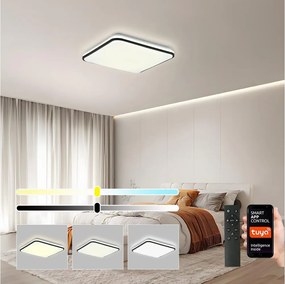 Brilagi - Plafoniera dimmerabile a LED SMART LED/24W/230V 43x43 cm Wi-Fi Tuya + telecomando