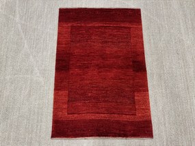 Loribaft Tappeto 120x80 Rosso (Iran) Annodato A Mano