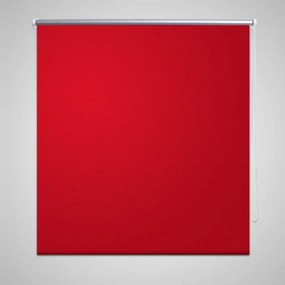Tenda A Rullo Oscurante Buio Totale 120 X 230 Cm Rossa /