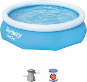 Salone - Piscina gonfiab.c/pompa cm.305x76h 57270