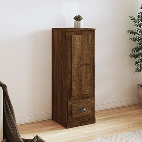Credenza Rovere Marrone 36x35,5x103,5 Cm İn Legno Multistrato /