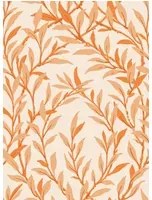 Cole & Son Carta da parati Willow Branch - Tangerine on Cream