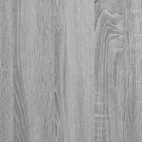 Giroletto Testiera Grigio Sonoma 150x200 cm Legno Multistrato