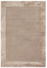 Tappeto marrone chiaro tessuto a mano con lana 80x150 cm Ascot - Asiatic Carpets