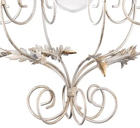 ONLI - Lampadario a catena CONTESSA 1xE27/22W/230V patina