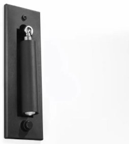 Applique 1xG9 mod. Enif per Comodino da Incasso a Parete Colore Nero