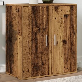 Scarpiere 2 Pz Legno Antico 32x35x70 Cm İn Legno Multistrato /