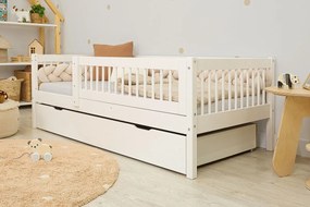 Letto per bambini Teddy Plus - bianco - letto 160x80 cm