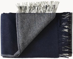 Coperta in lana con frange Drejø