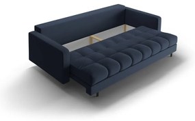 Divano blu scuro allungabile/con contenitore 222 cm Bali – Cosmopolitan Design