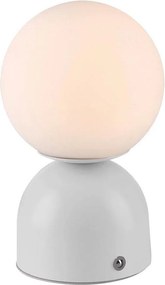 Schöner Wohnen 19218-16 - Lampada da tavolo LED dimmerabile RUDI LED/1,2W/5V bianca