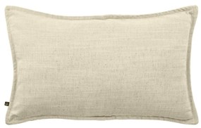 Kave Home - Fodera per cuscino Blok in lino bianco 30 x 50 cm