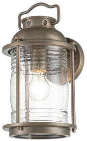 Applique classico chic da esterno KL-ASHLANDBAY2-M-BU bronzo IP44 1X E27 ELSTEAD