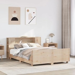 Giroletto Senza Materasso 160x200 Cm İn Legno Massello Di Pino /