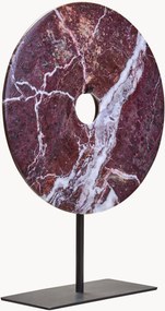 Scultura rotonda in marmo Salmo