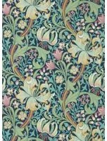 Morris & Co Carta da parati Golden Lily - Galactic Ink