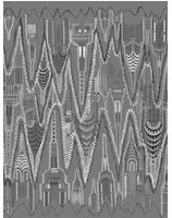 Rebel Walls Carta da parati panoramica Manhattan - Graphite