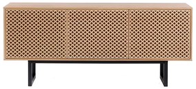 Commode in rovere Camden Diamond, 175 x 75 cm Mora - Woodman