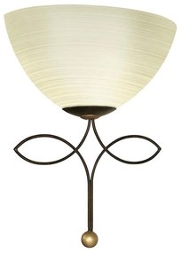 EGLO 89135 - Applique BELUGA 1xE27/60W marrone antico