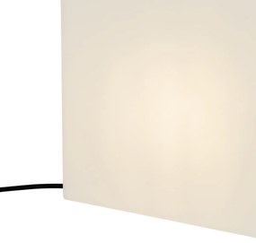 Lampada da esterno moderna bianca quadrata 30 cm IP44 - Nura