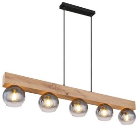 Globo 15656-5H - Lampadario a sospensione MOITAS 5xE27/40W/230V