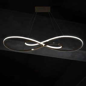 Lampadario LED a sospensione con filo ZUMBA LED/50W/230V oro