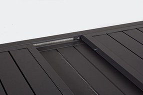 Tavolo da pranzo da giardino in alluminio 90x160 cm Hilde – Bizzotto