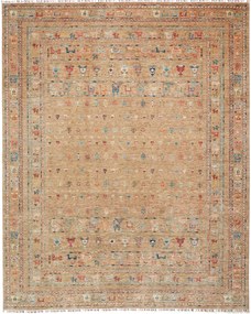 Samarkand Tappeto 250 x 300 Verde (Pakistan) Annodato A Mano